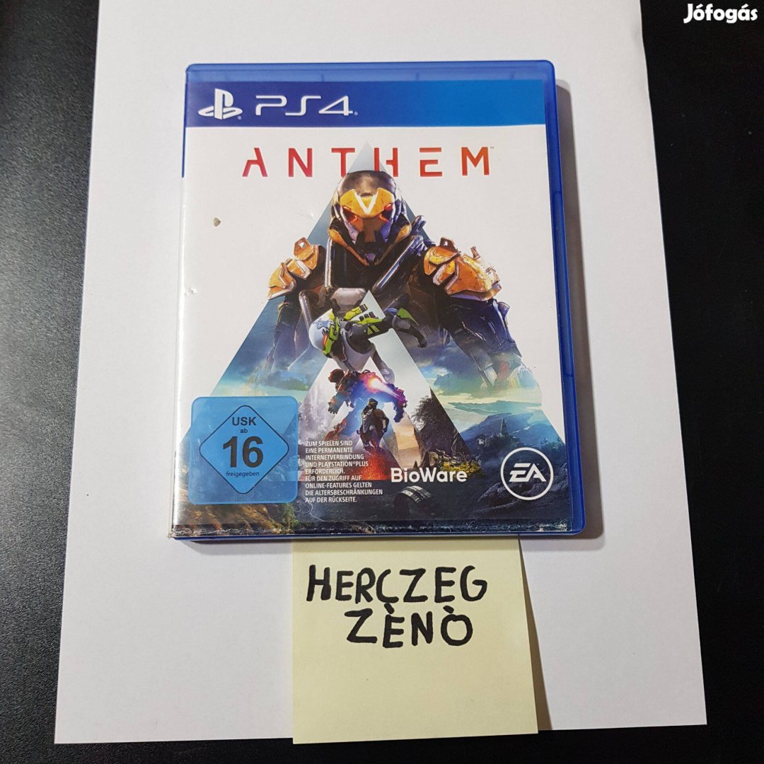 Anthem ps4 játék