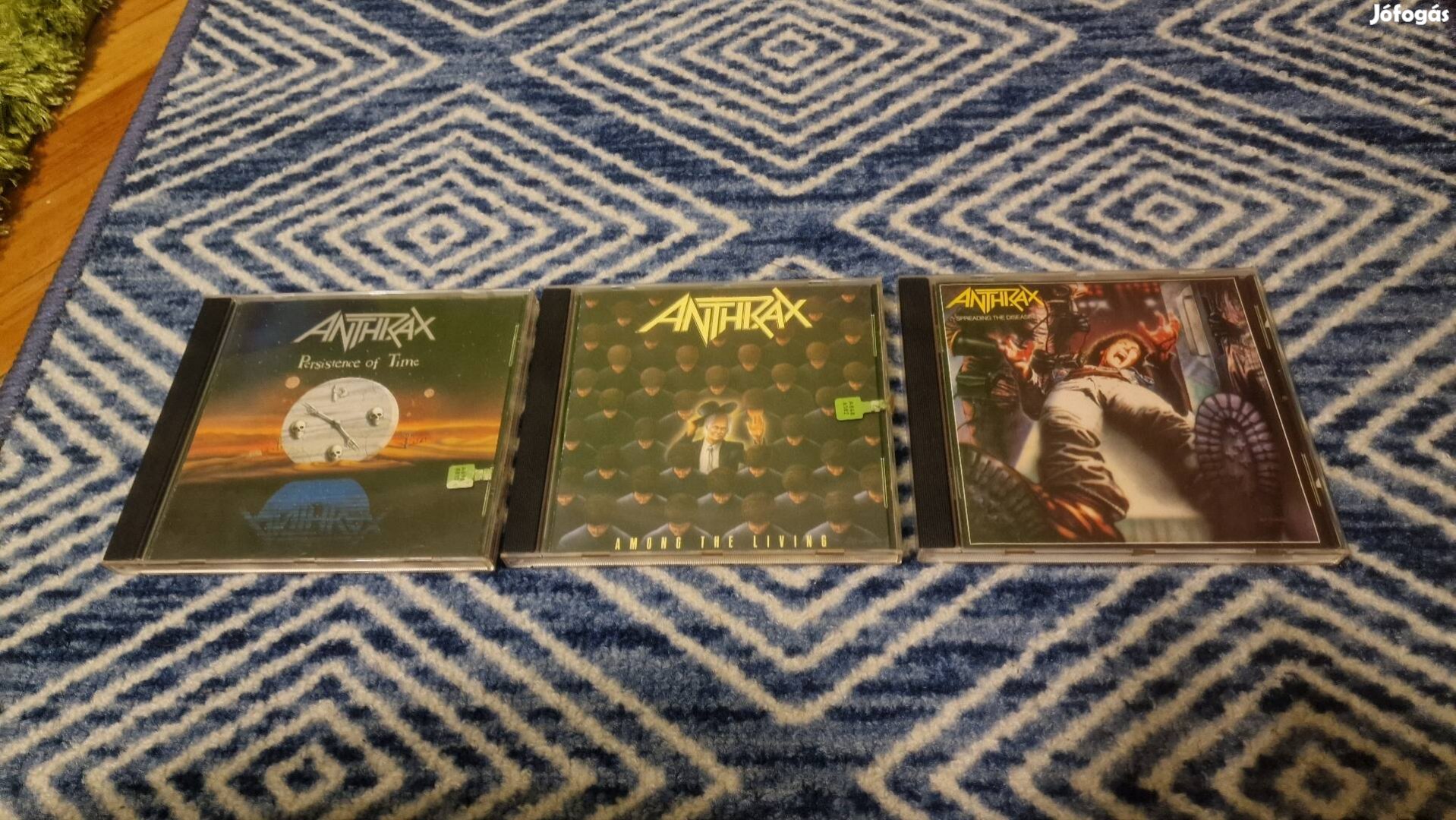 Anthrax cd lemezek