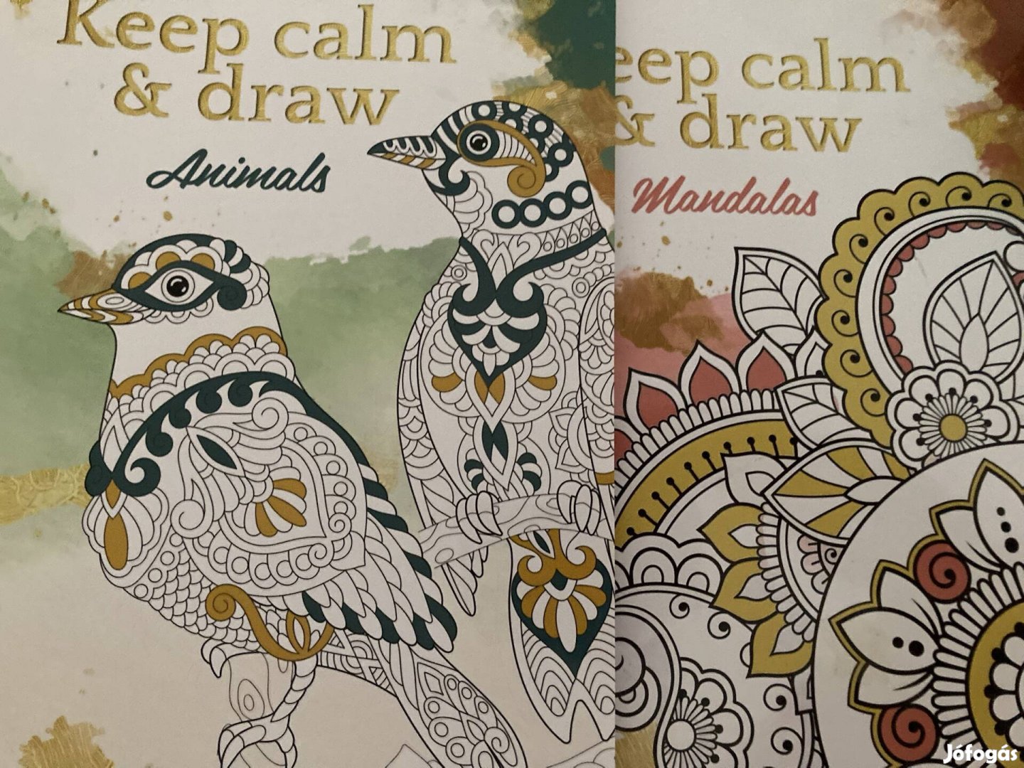 Anti stressz színezi könyv felnőtteknek egyben eladó