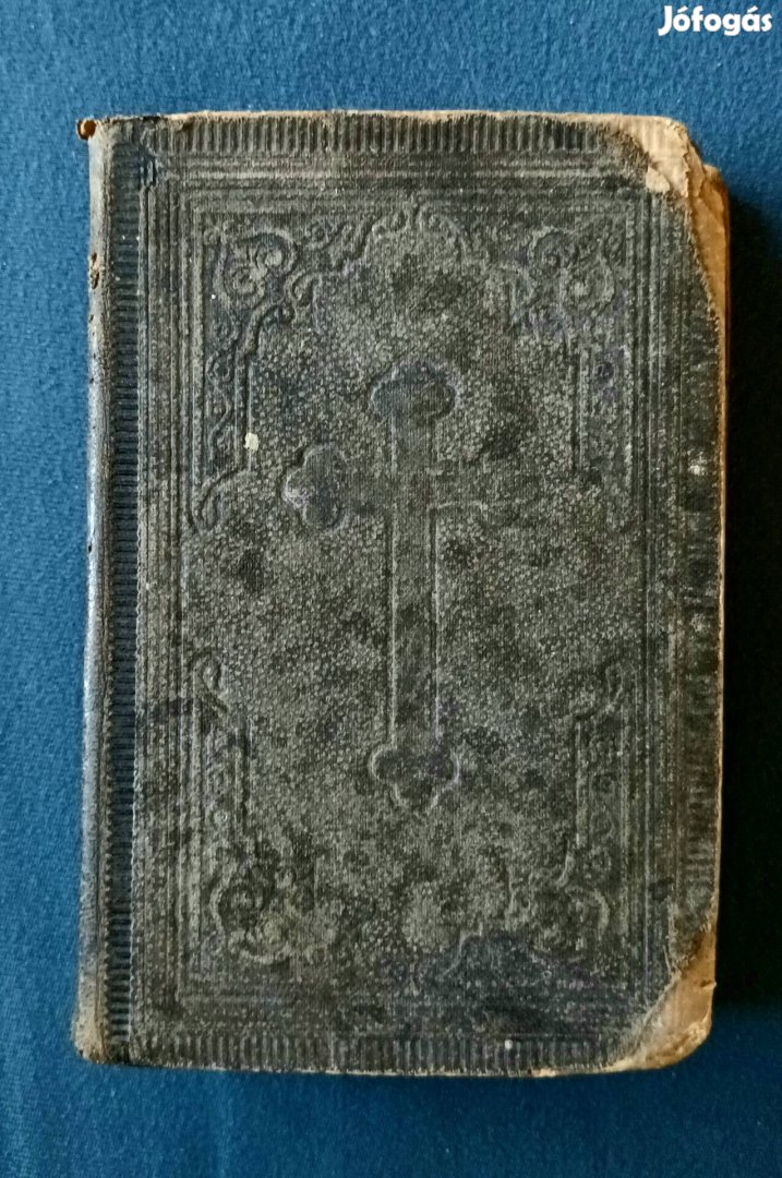 Antik 1878-as német imakönyv