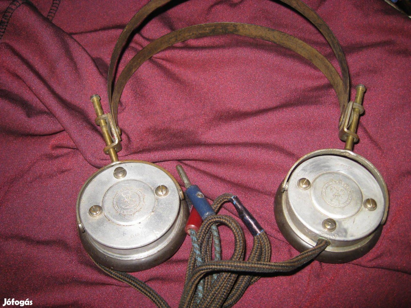 Antik Ericsson 4000 Ohmos hallgató az 1920-as évekből