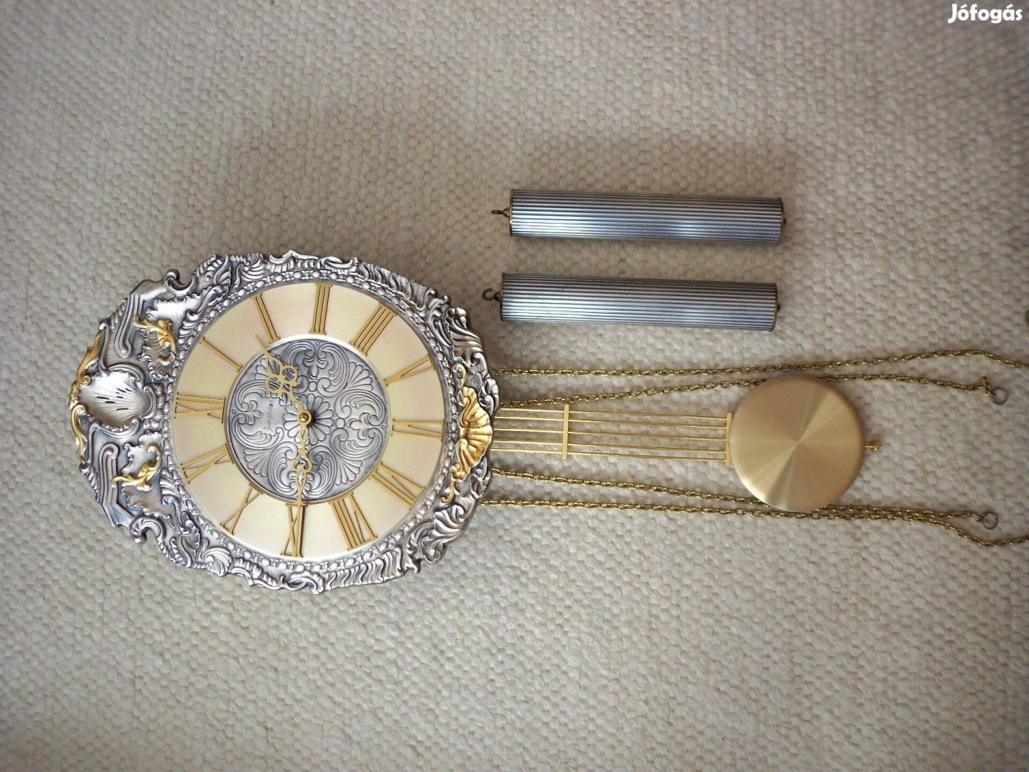 Antik Junghans falióra fali óra ingaóra