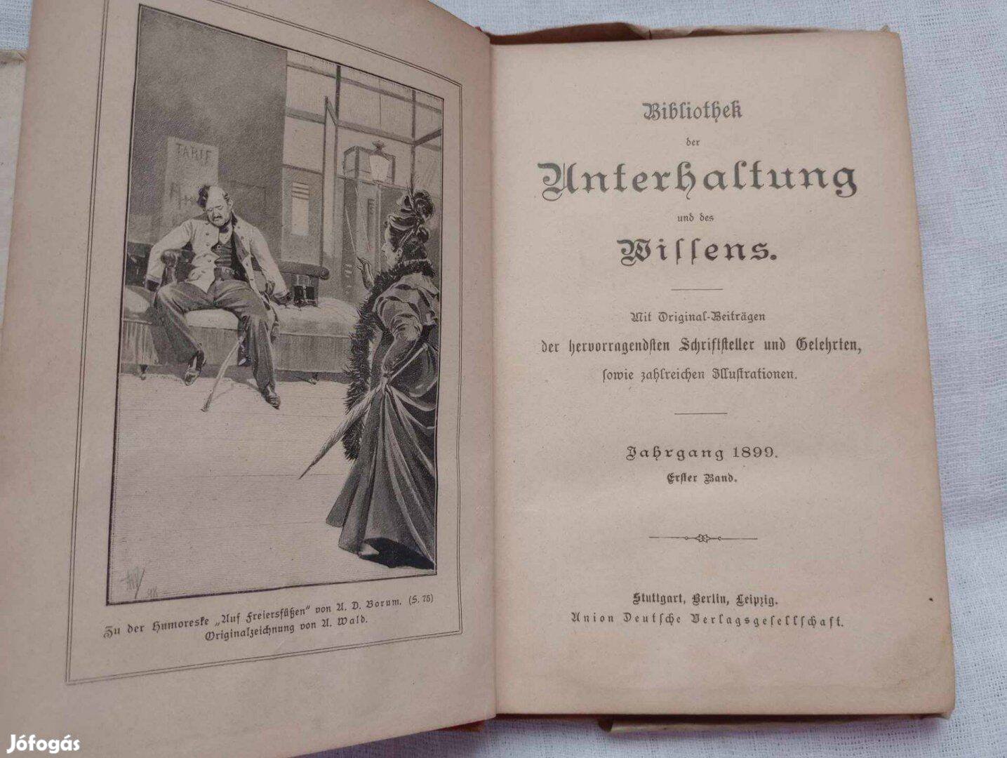 Antik Könyvek 50-70db gót betűs német könyv 1899 - 1916