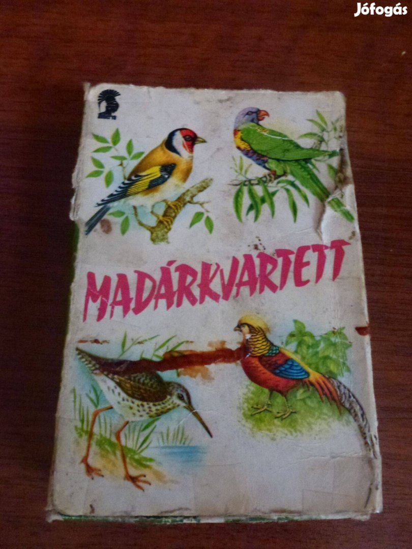 Antik Madárkvartett kártya