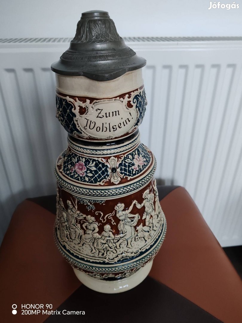 Antik Marzi Remy söröskorsó - 2,6L, 1900-as jubileumi darab