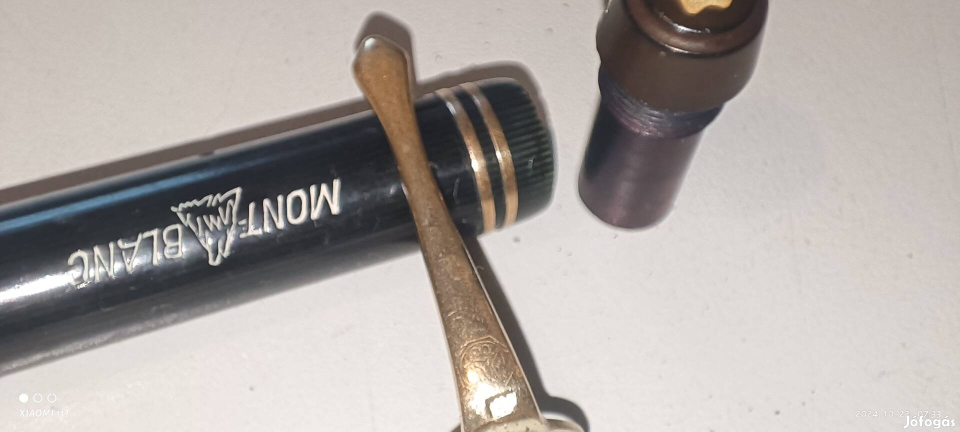 Antik Mont Blanc töltőtoll kupak. Posta 