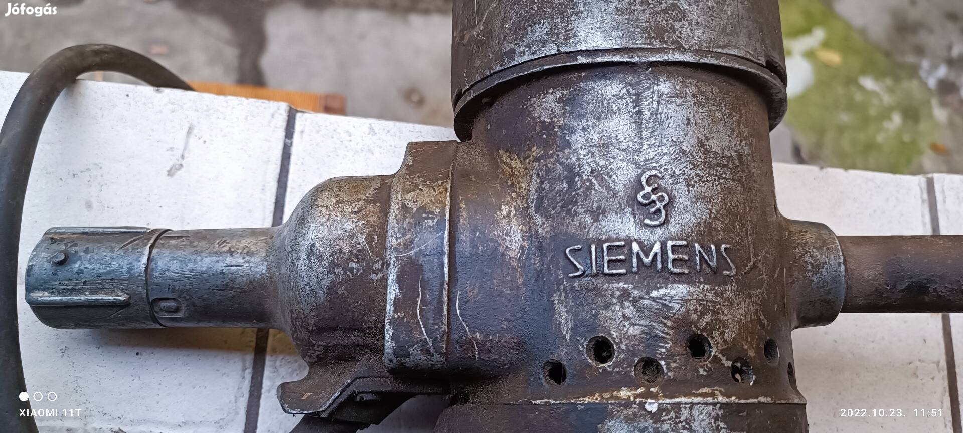Antik Siemens légkulcs? design darab. Posta 