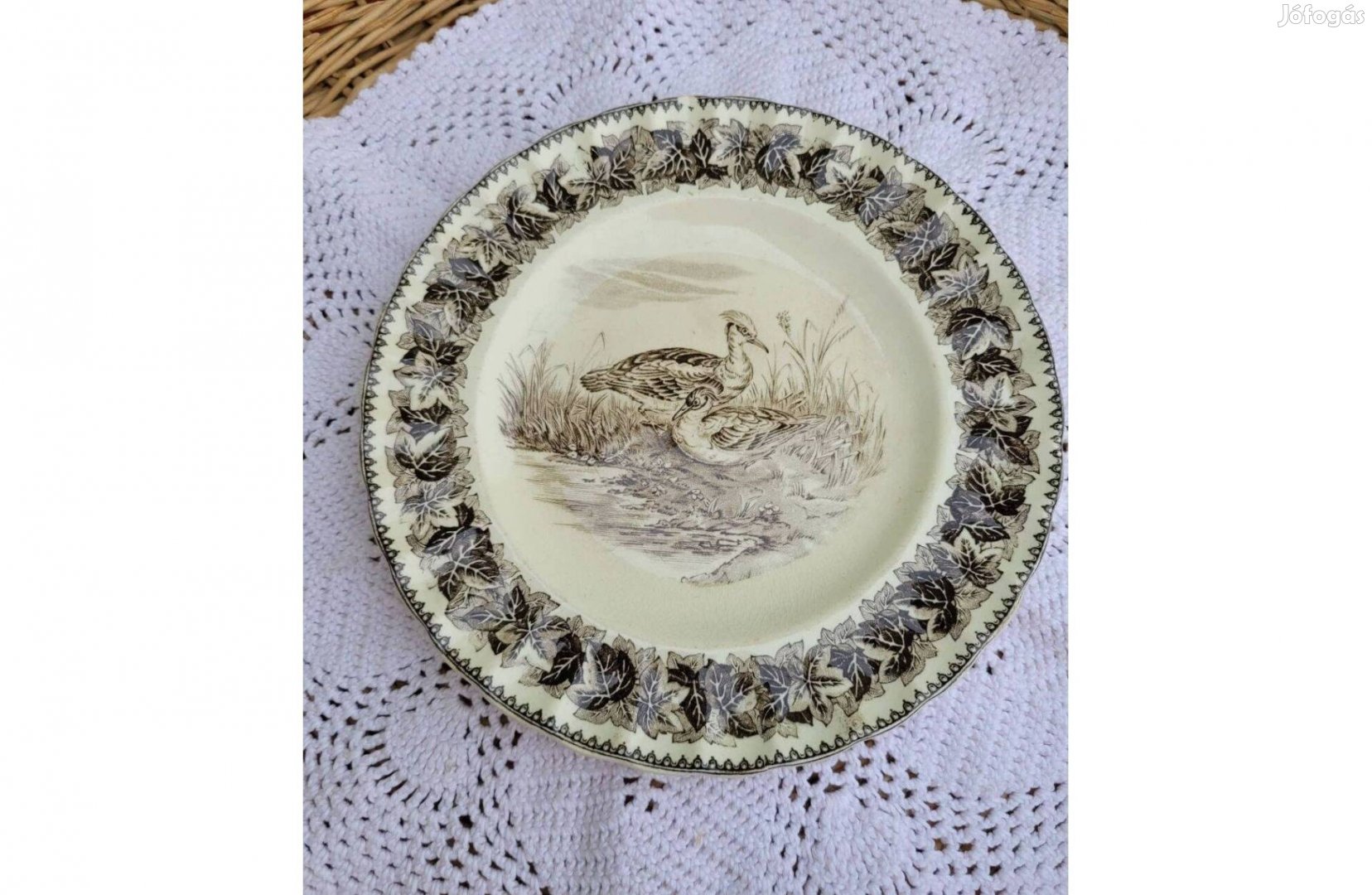 Antik WT Copeland Sonsstoke-on-Trent England fajansz