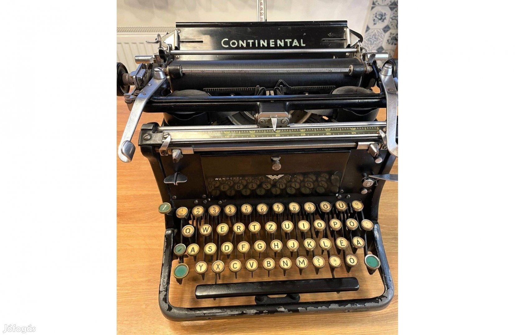 Antik Wanderer Werke Continental írógép régi asztali