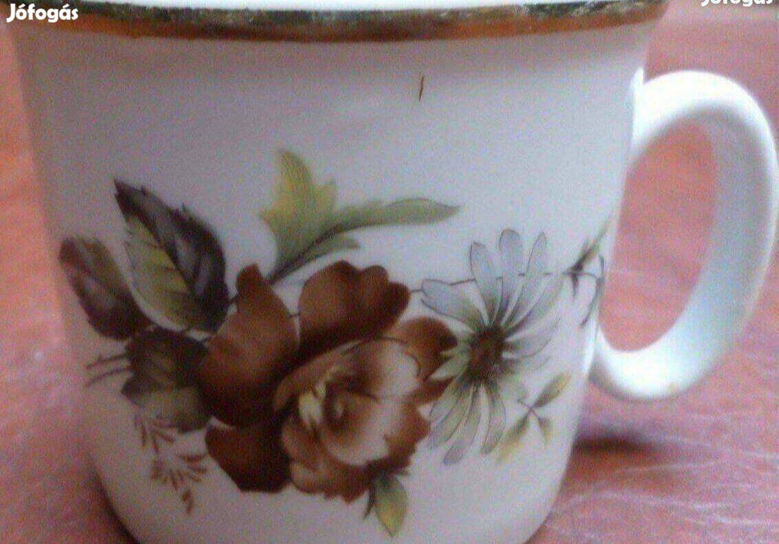 Antik Zsolnay porcelán bögre