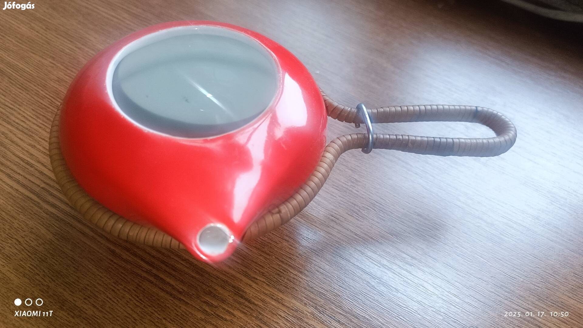 Antik Zsolnay porcelán kávé és tea kiöntő. Art deco. Posta 
