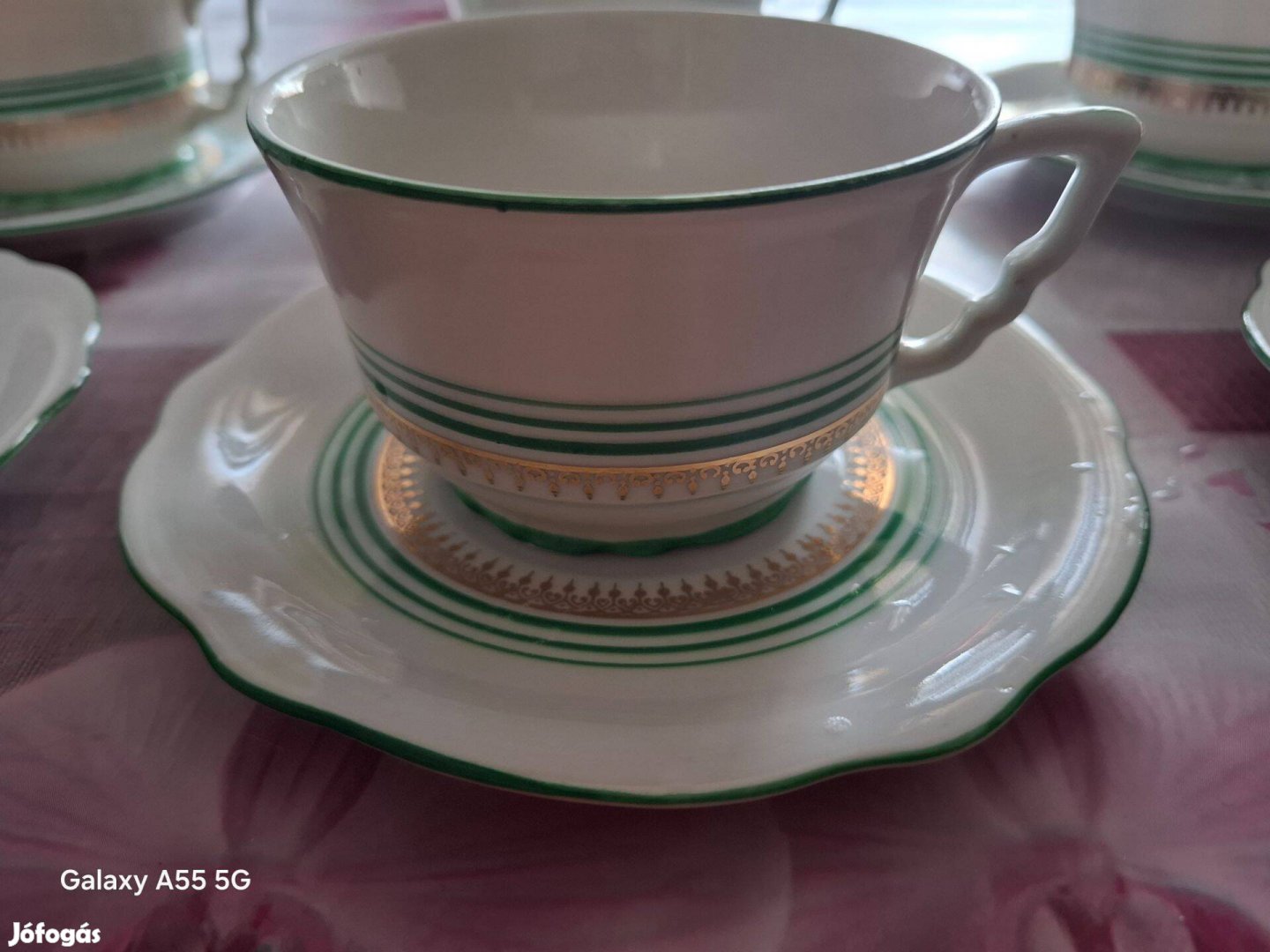 Antik Zsolnay teás csészék