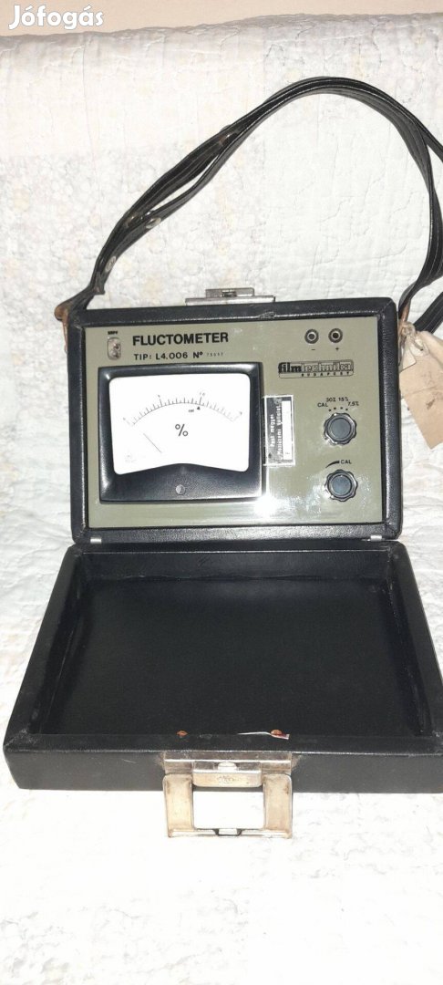 Antik , régi , vintage Fluctométer L .4006
