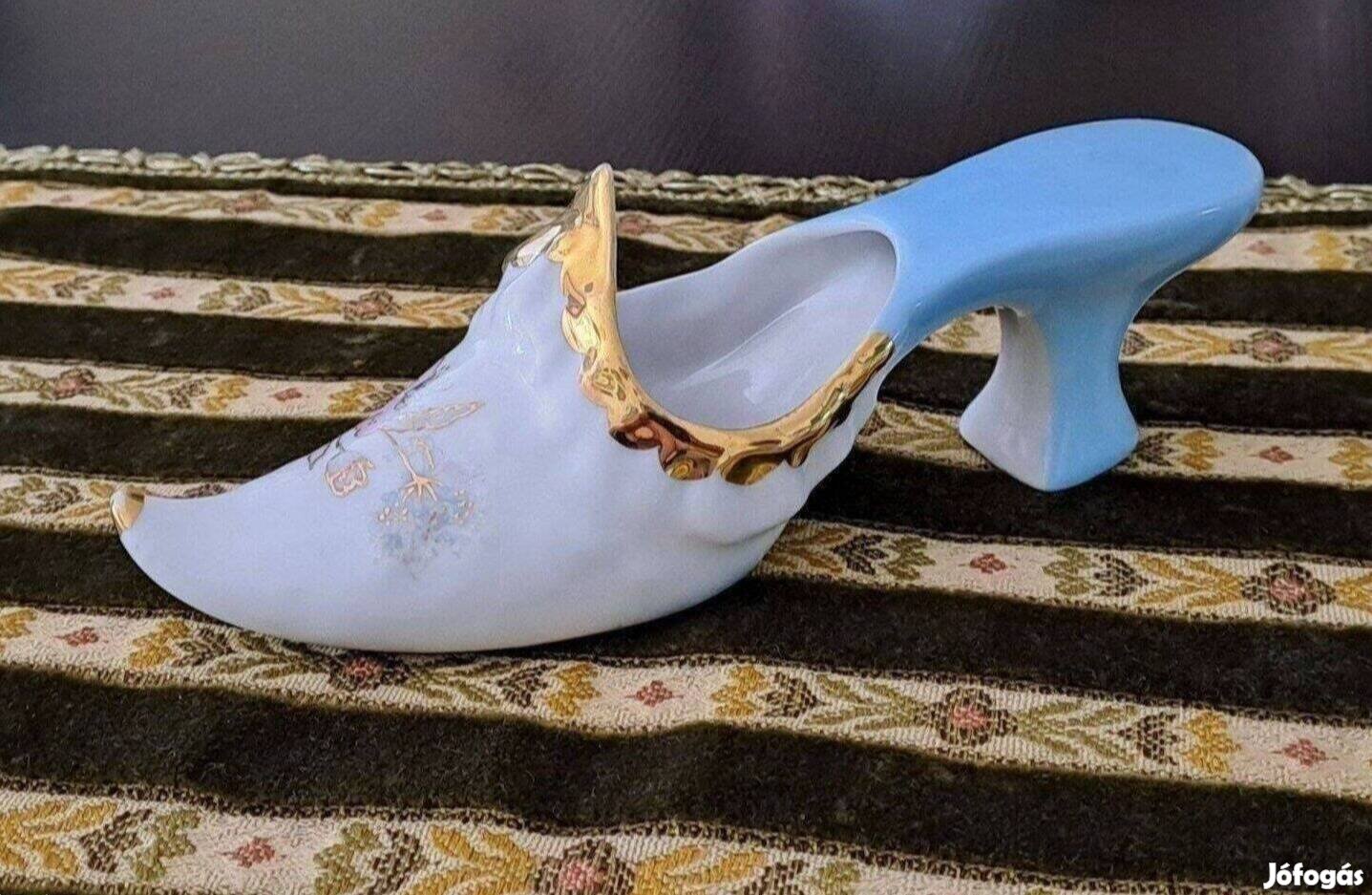 Antik cipellő porcelán