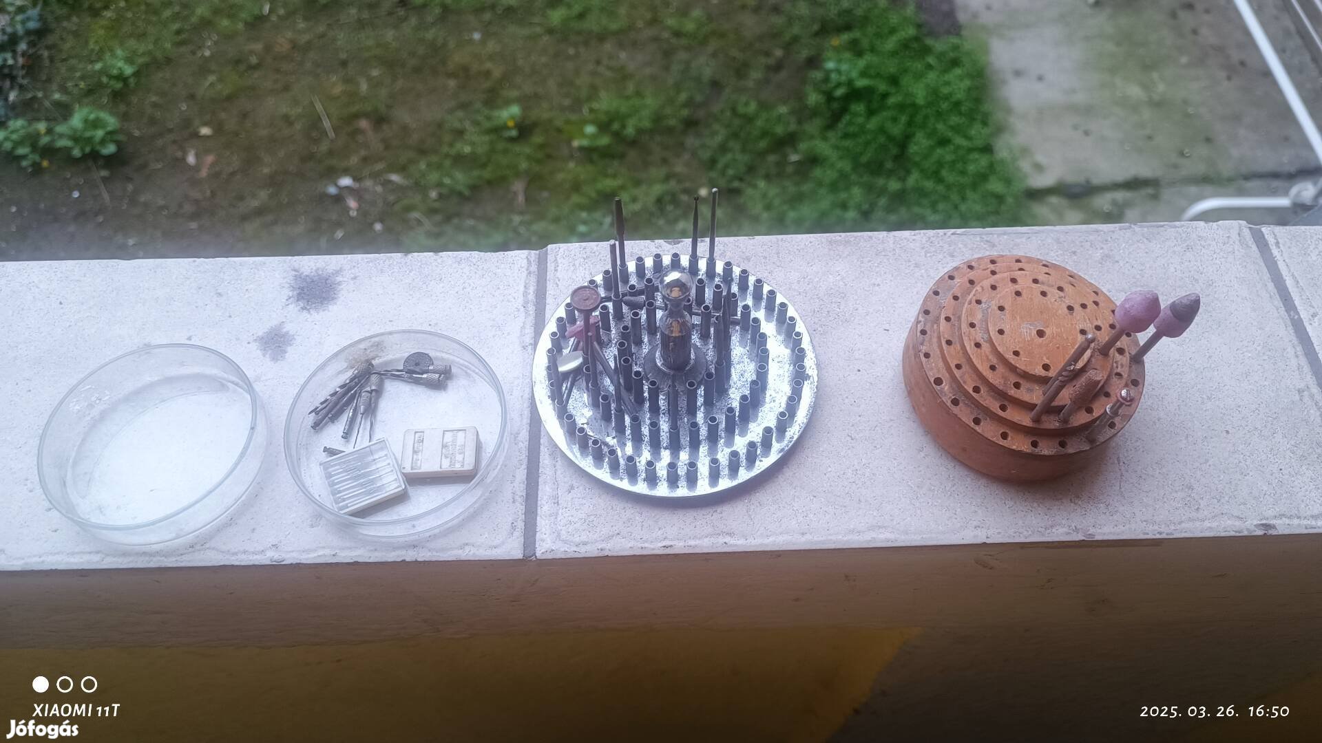 Antik ékszerész vagy fogorvosi, fúró tartó ritkaságok. Posta 