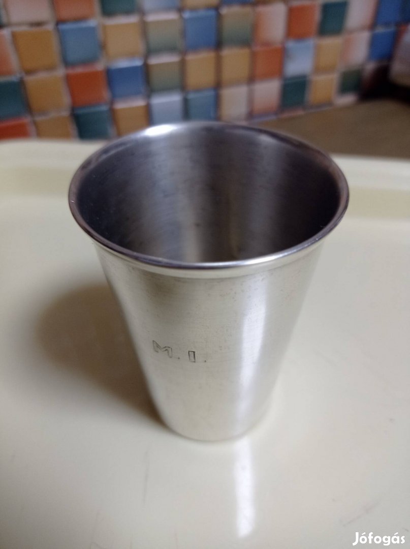 Antik ezüst pohár 