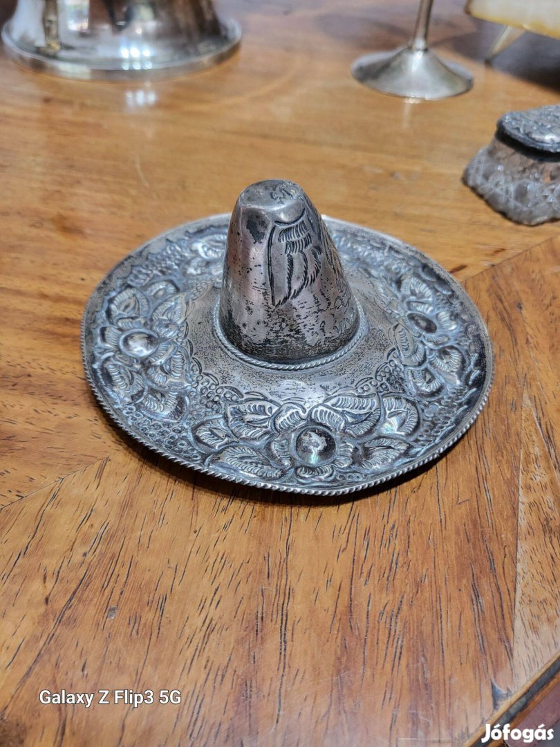 Antik ezüst sombrero