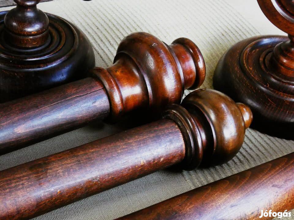 Antik fakarnis 1800-as évek vége , eredeti állapotú 3 méter