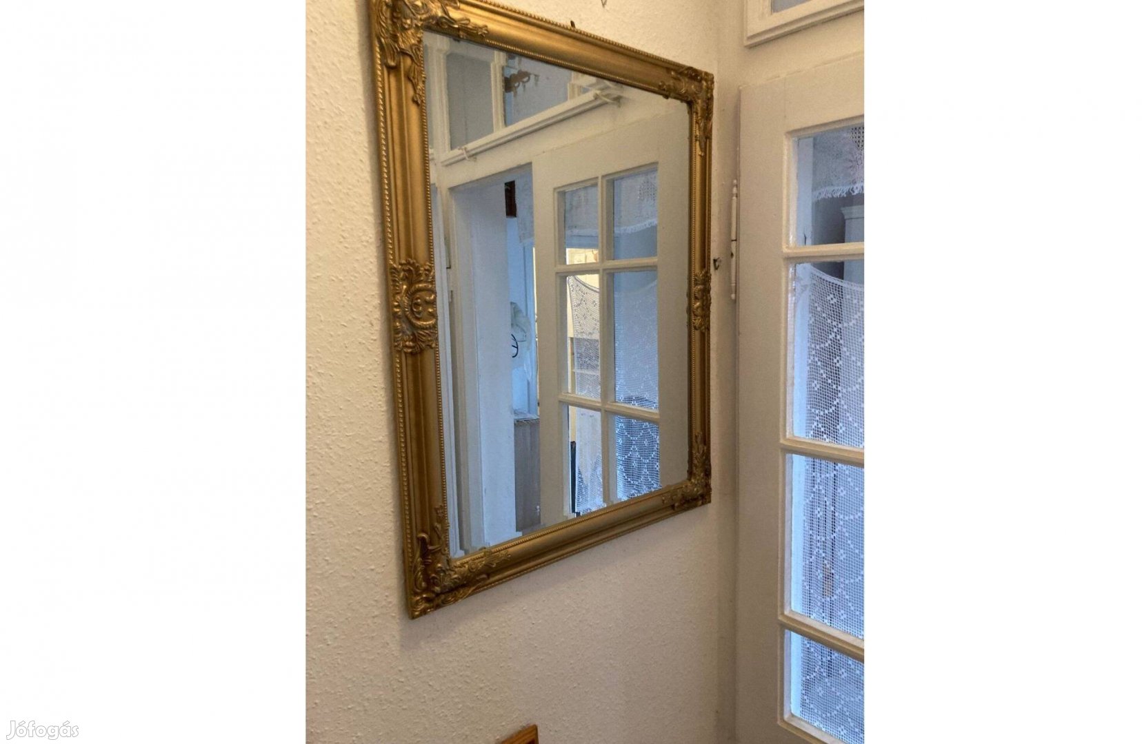 Antik fózolt tükör