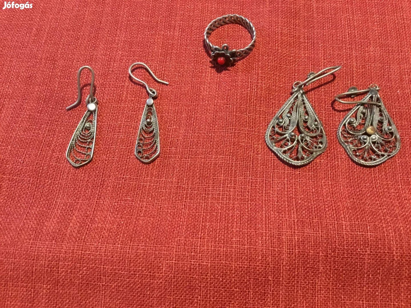 Antik grúz kézműves bizsu ékszerek - hagyatékból