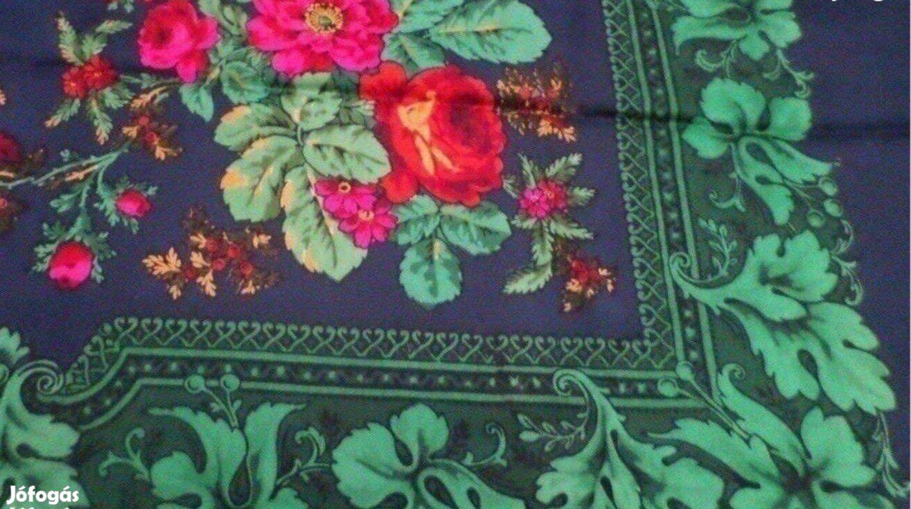 Antik gyapjú terítő abrosz ágytakaró 200x150 cm