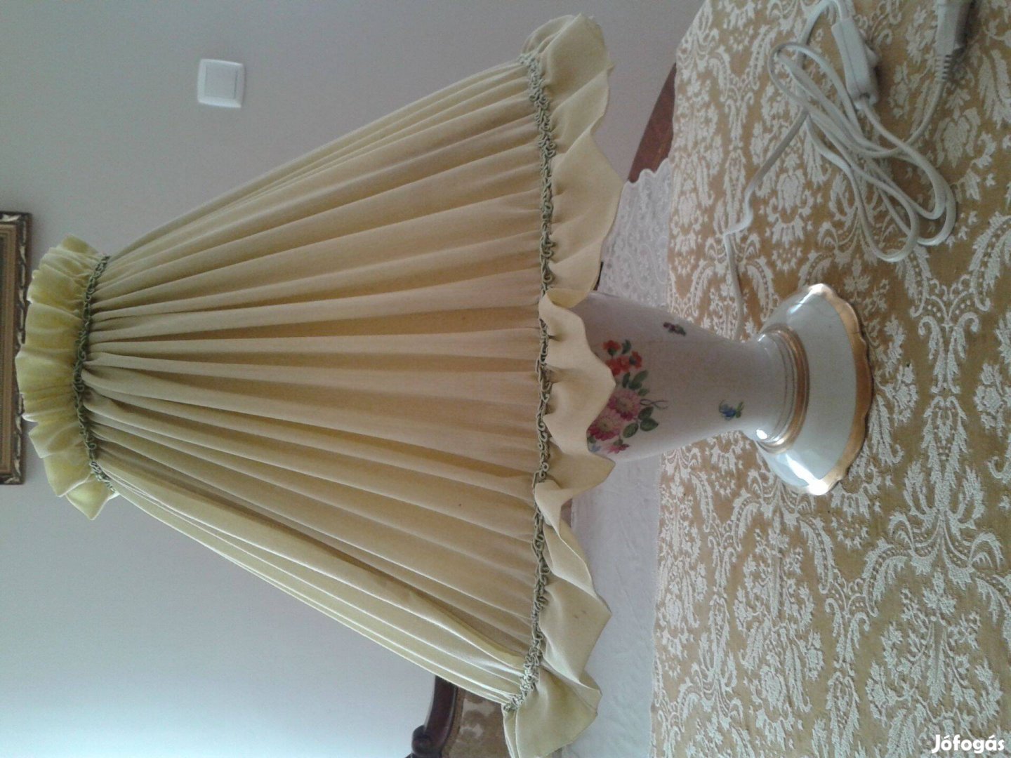 Antik herendi porcelán lámpa