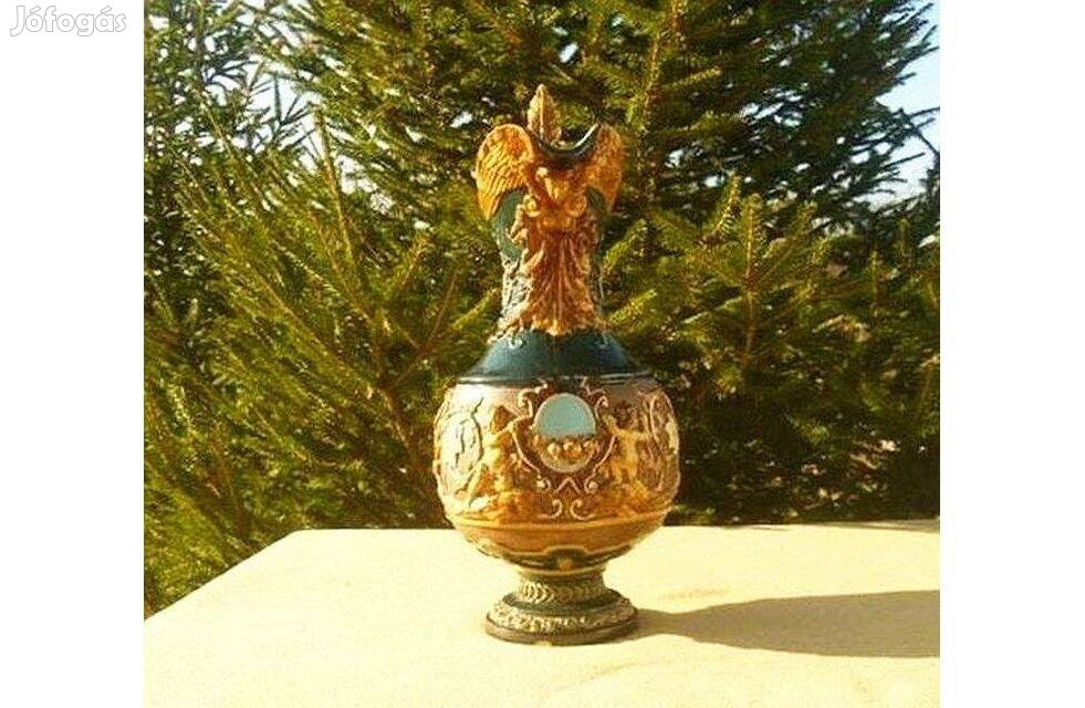 Antik kancsó, karaffa - 45 cm magas