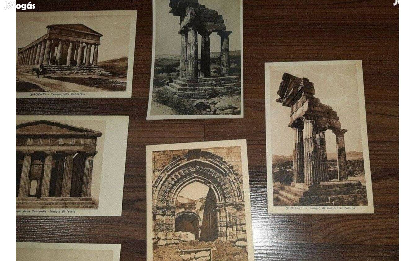 Antik képeslapok Girgenti