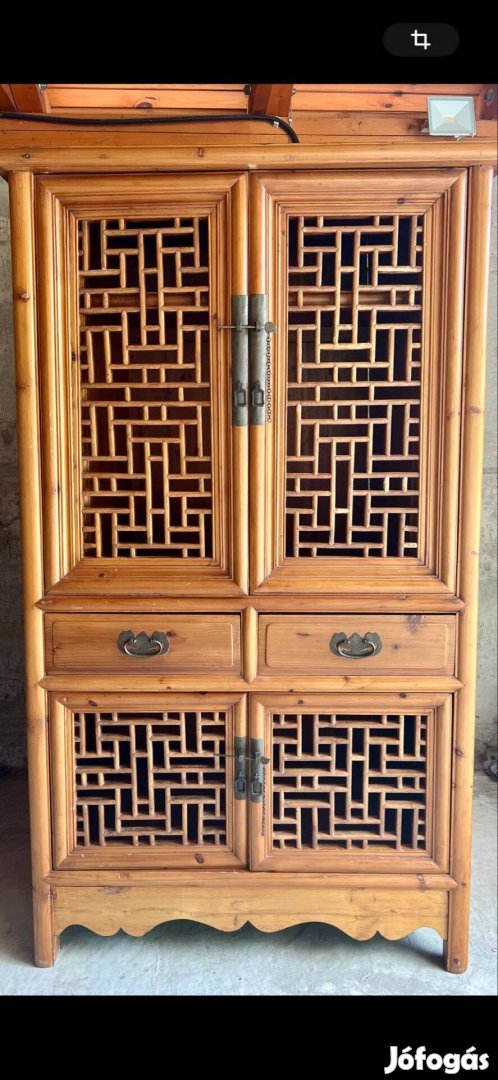 Antik kínai szekrény, kelei. ázsiai, japán