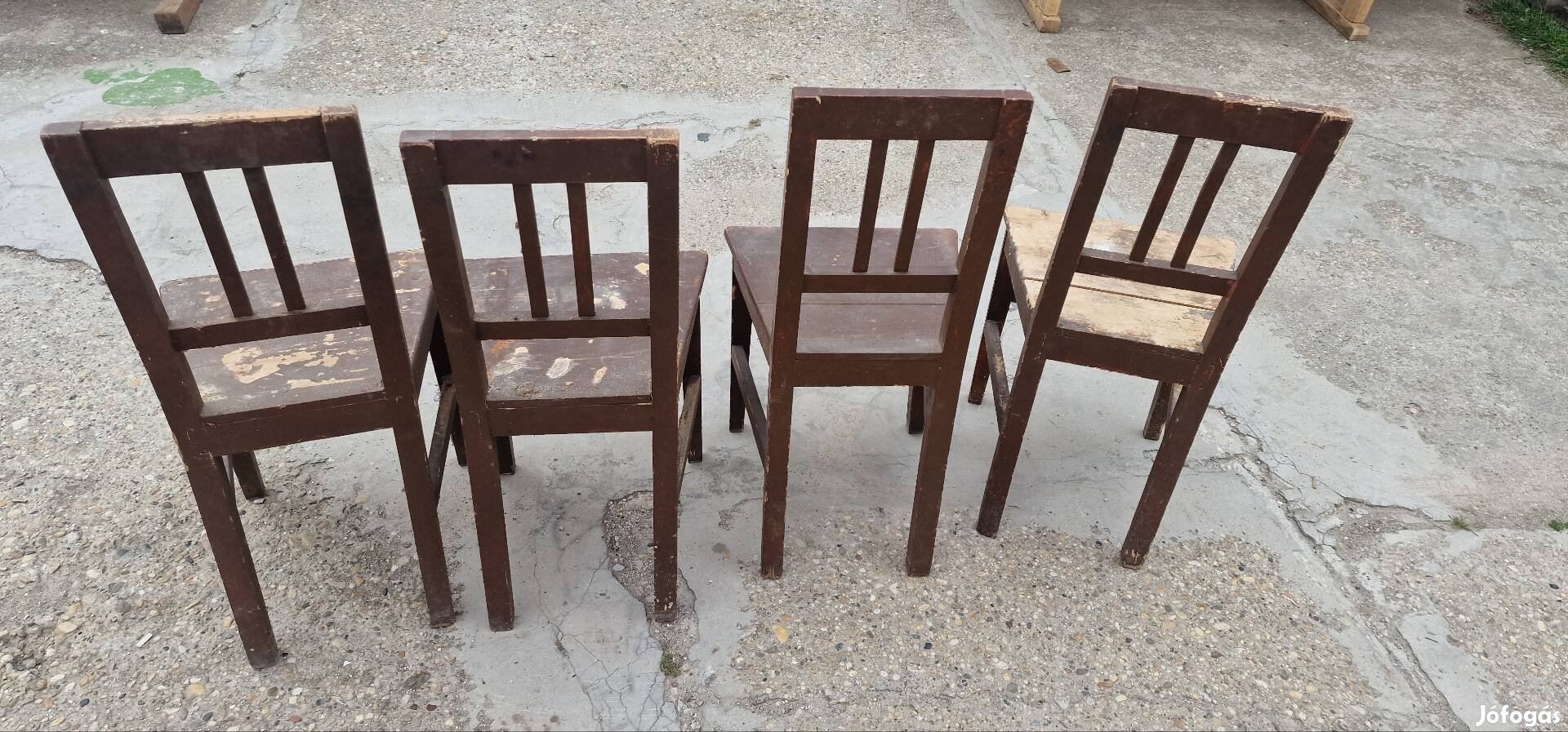 Antik konyha székek régi étkező székek paraszt szék vintage népi