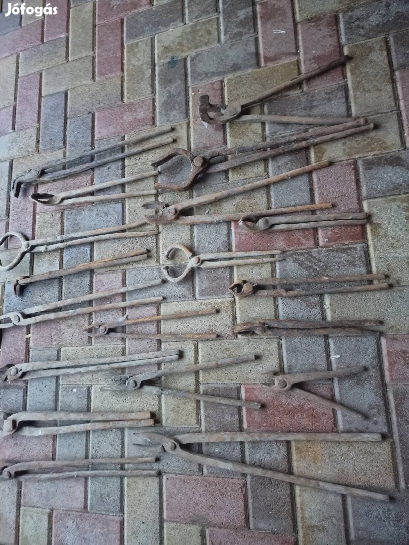 Antik kovács szerszmok régi mesterségek régi kovcs fogok