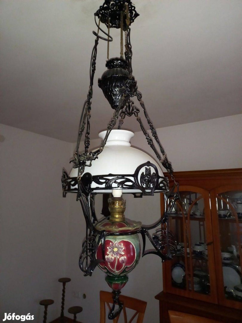 Antik lüszter lámpa