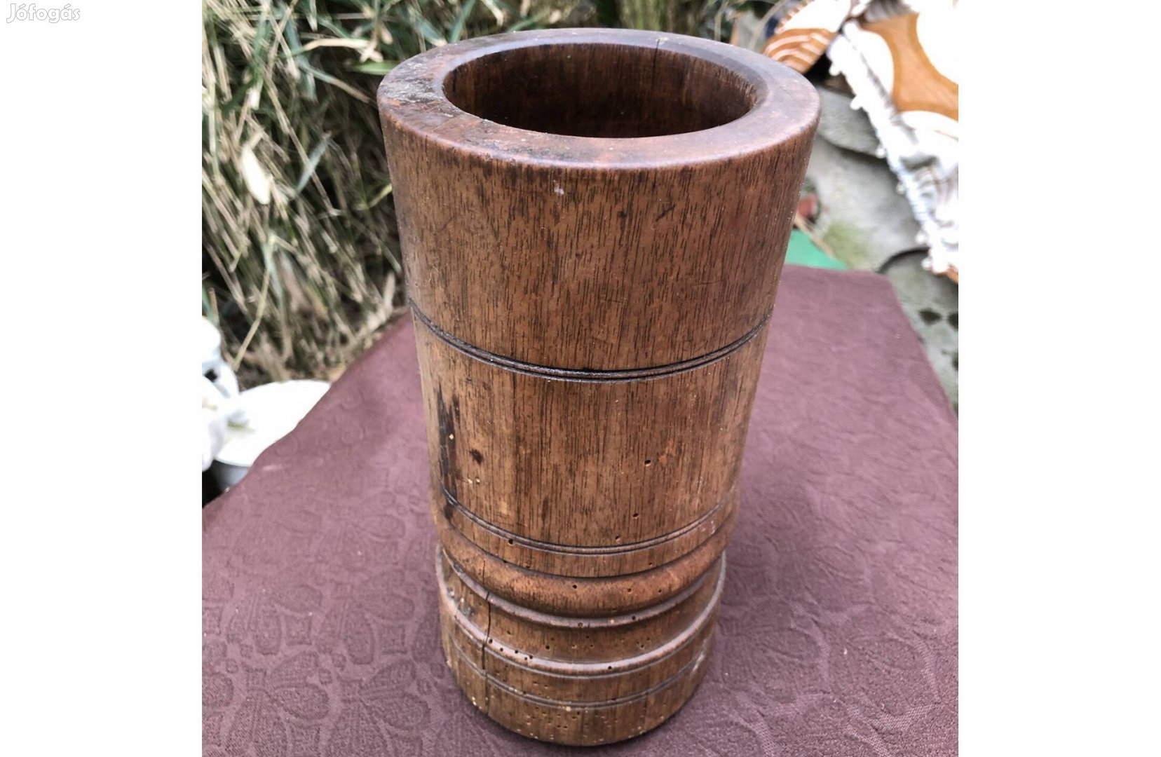 Antik mozsár fa mozsár 5000 Ft