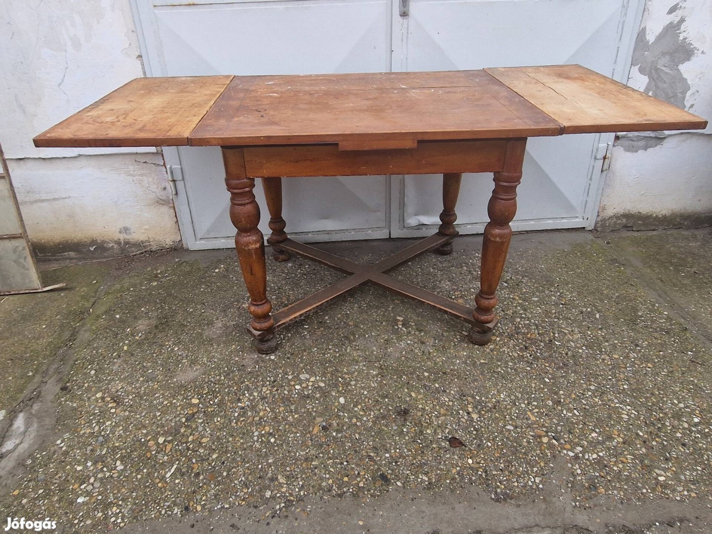 Antik paraszt konyha asztal régi ónémet asztal népi bútor