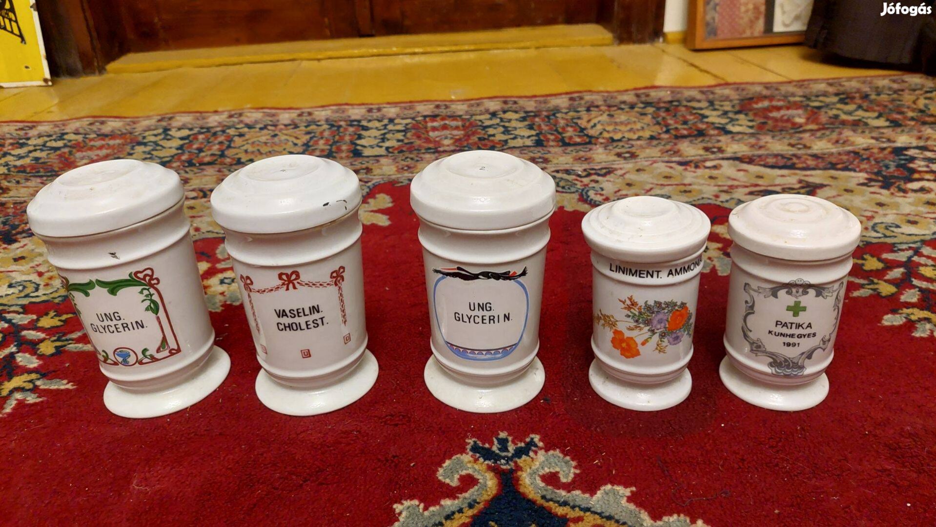 Antik patikaedény gyűjtemény eladó!