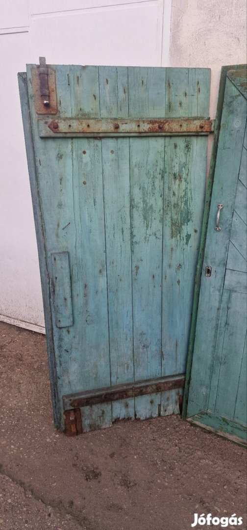 Antik pince ajto régi présház ajtó vintage népi 