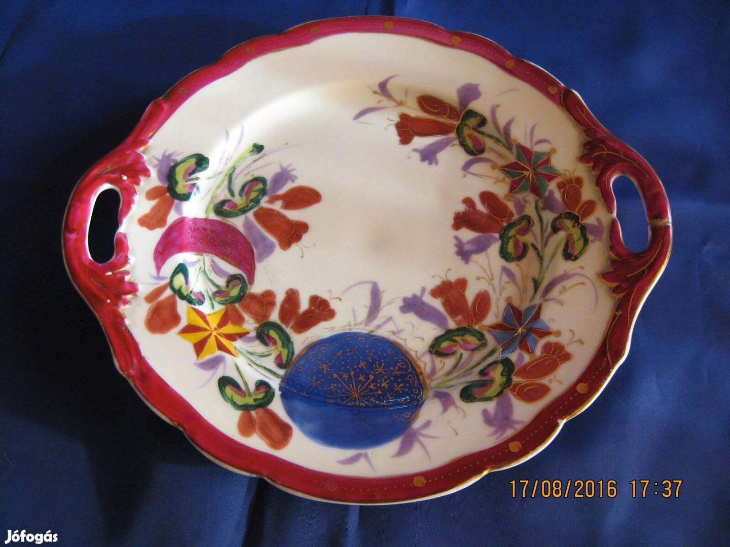 Antik porcelán, eredeti, hibátlan, carl knoll carlsbad