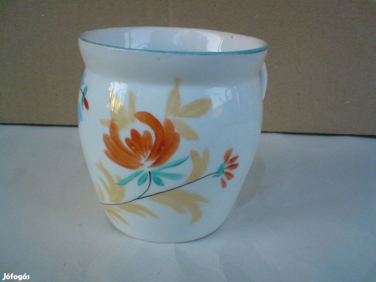 Antik porcelán csupor bögre