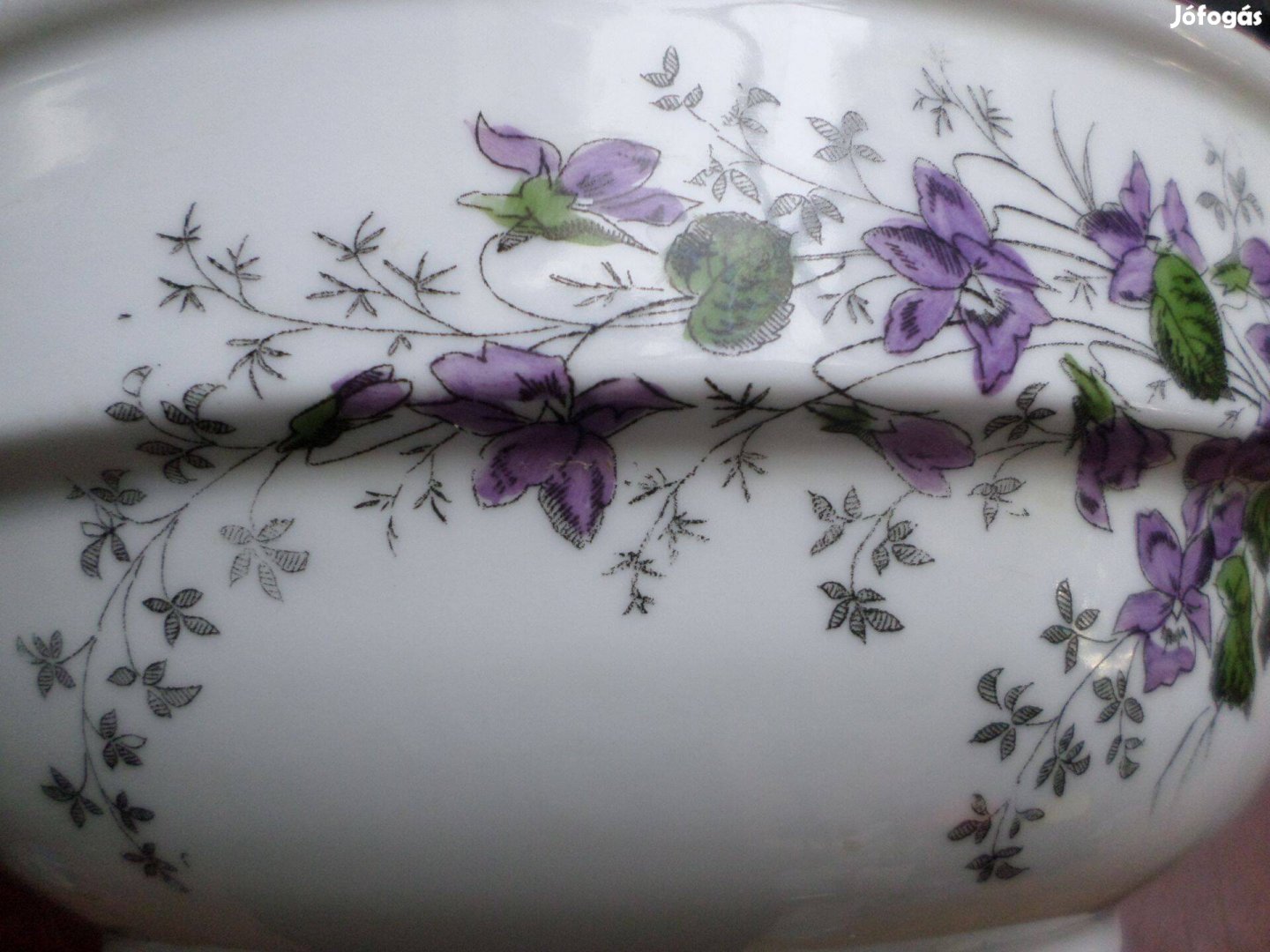 Antik porcelán tál 20-as évek