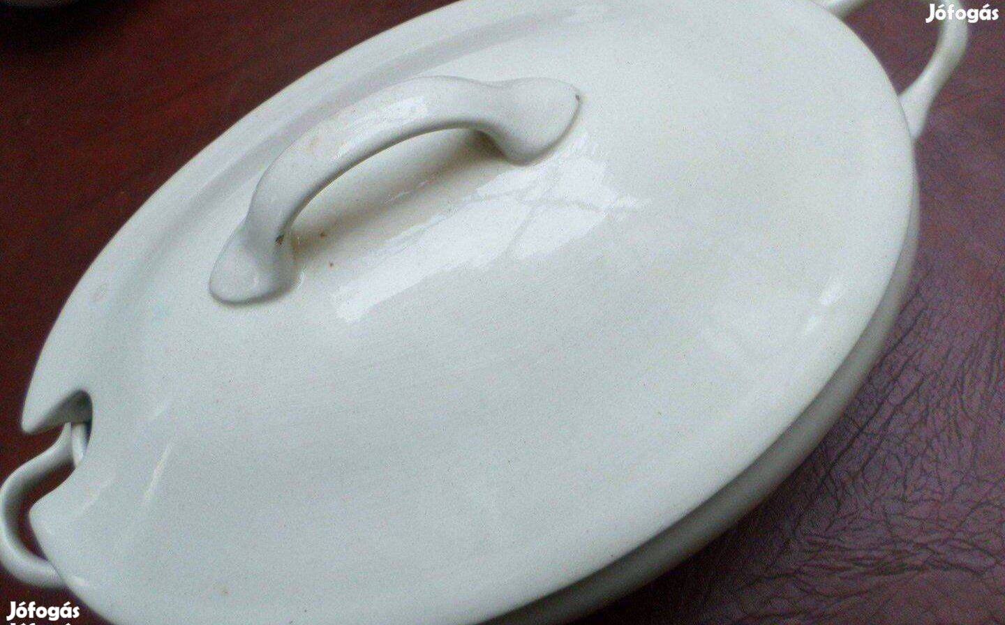 Antik porcelán tál art deco