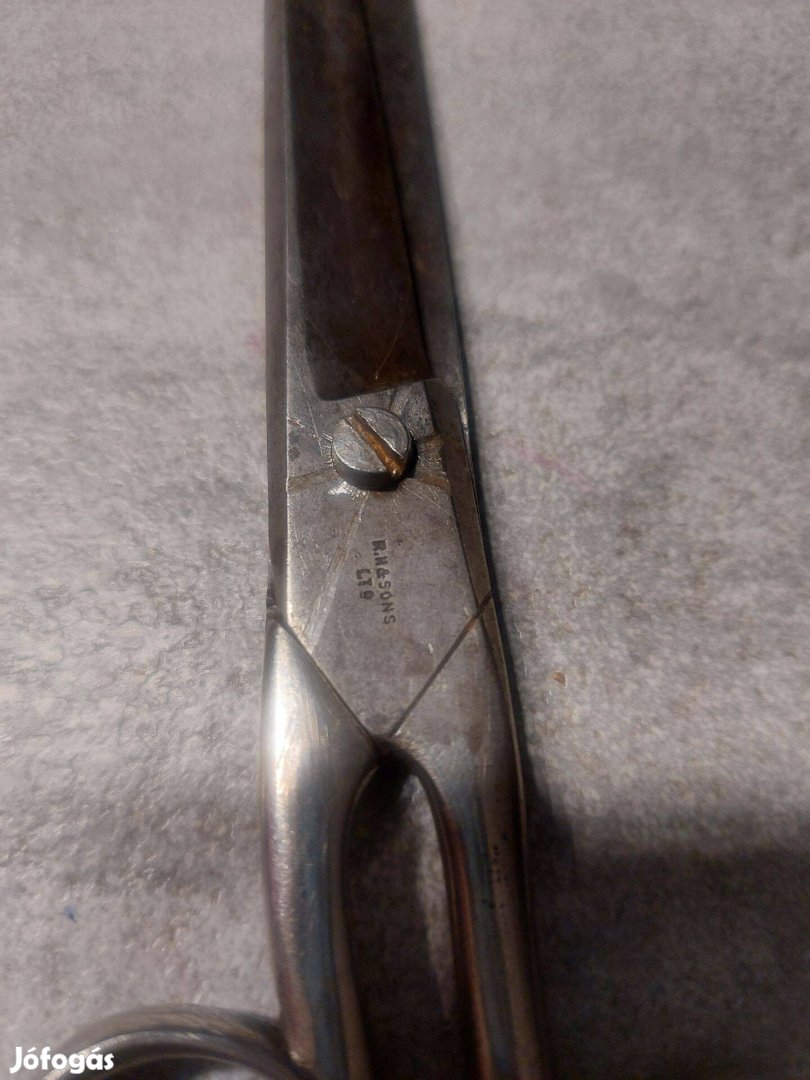 Antik régi szabó ollók 5db