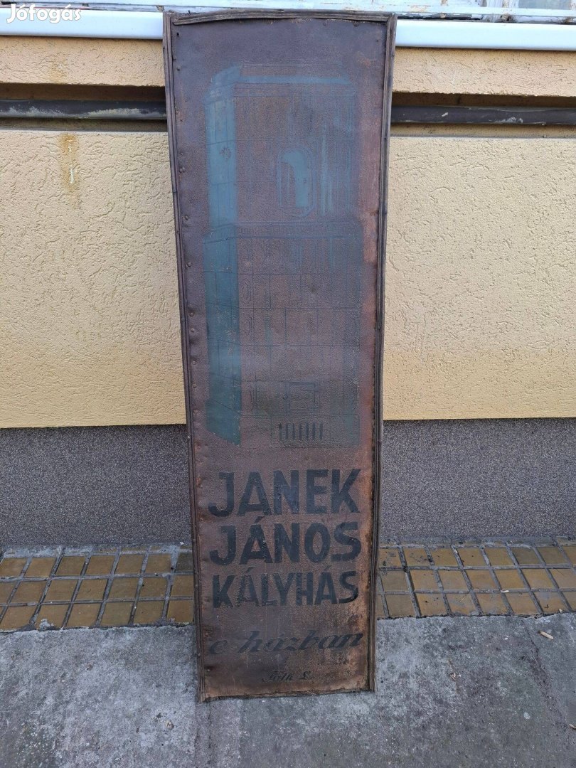 Antik reklám tábla