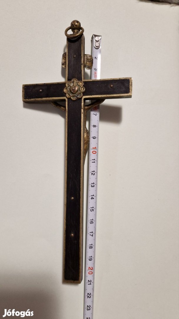 Antik réz kereszt