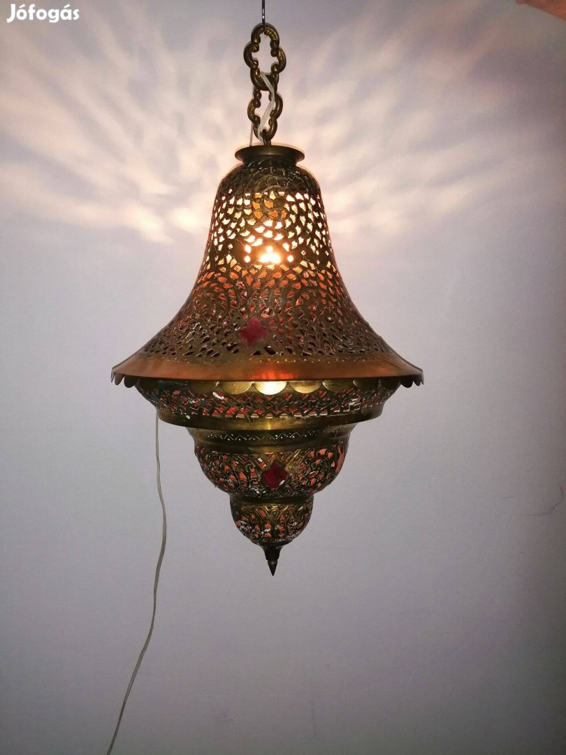Antik réz lámpa