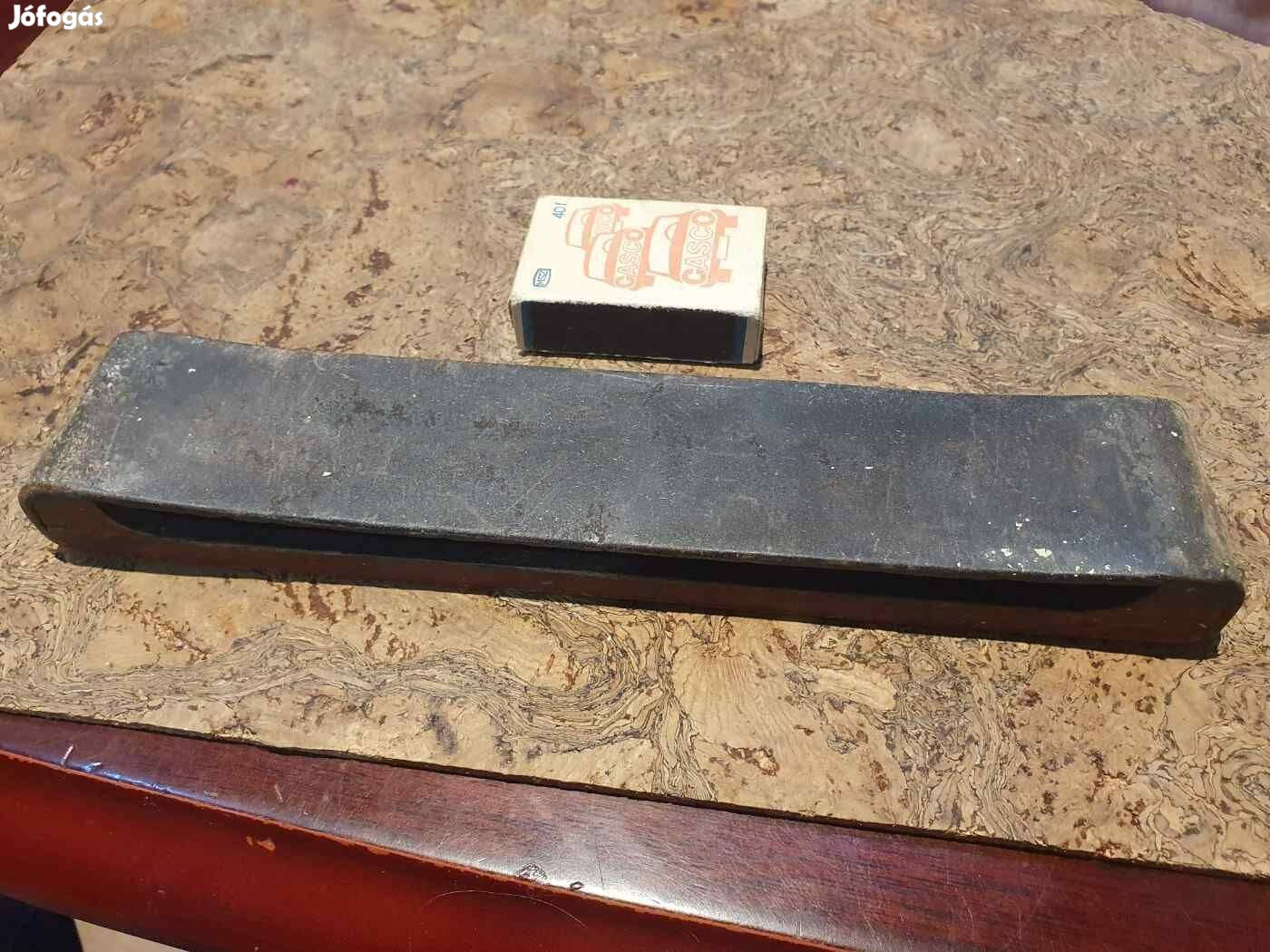 Antik ritka bőr borotva kés élező