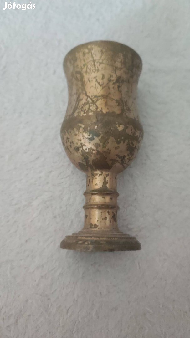 Antik sárgaréz kelyhet eladó