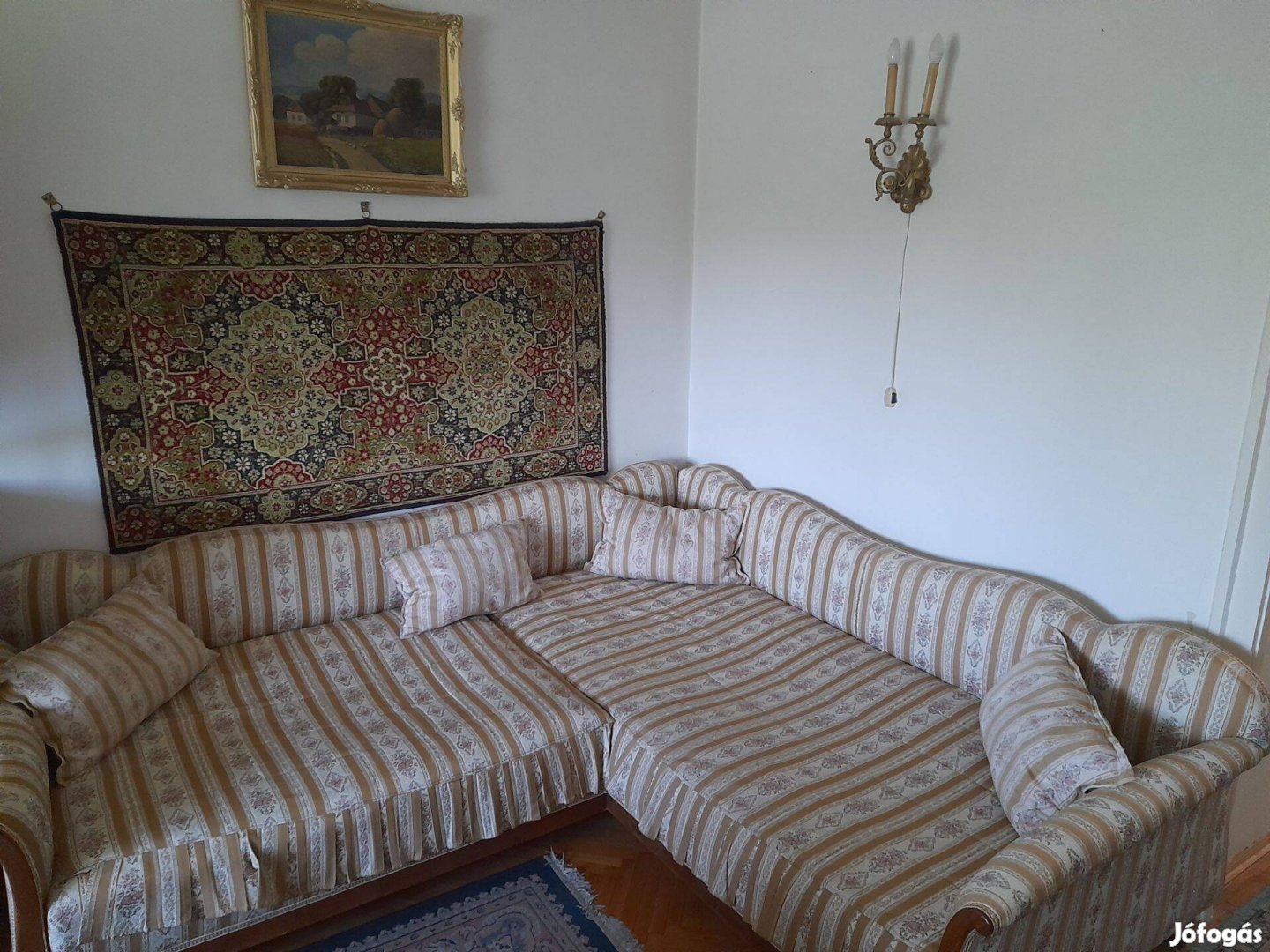 Antik sarok ülőgarnitúra