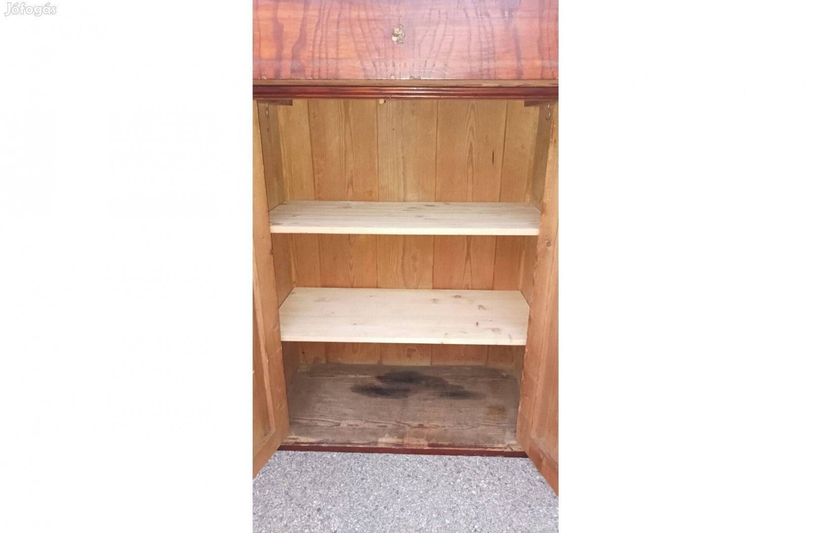 Antik szekrény fiókkal kétajtós