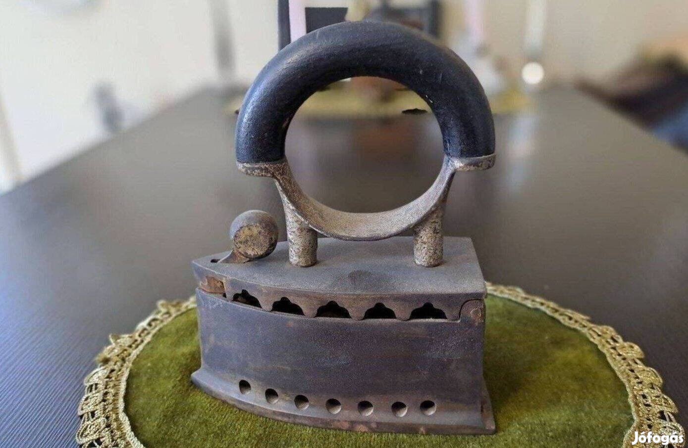 Antik szenesvasaló 14 cm