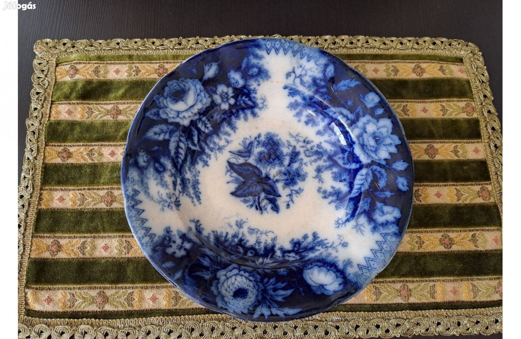 Antik tányér August Nowotny 20 cm